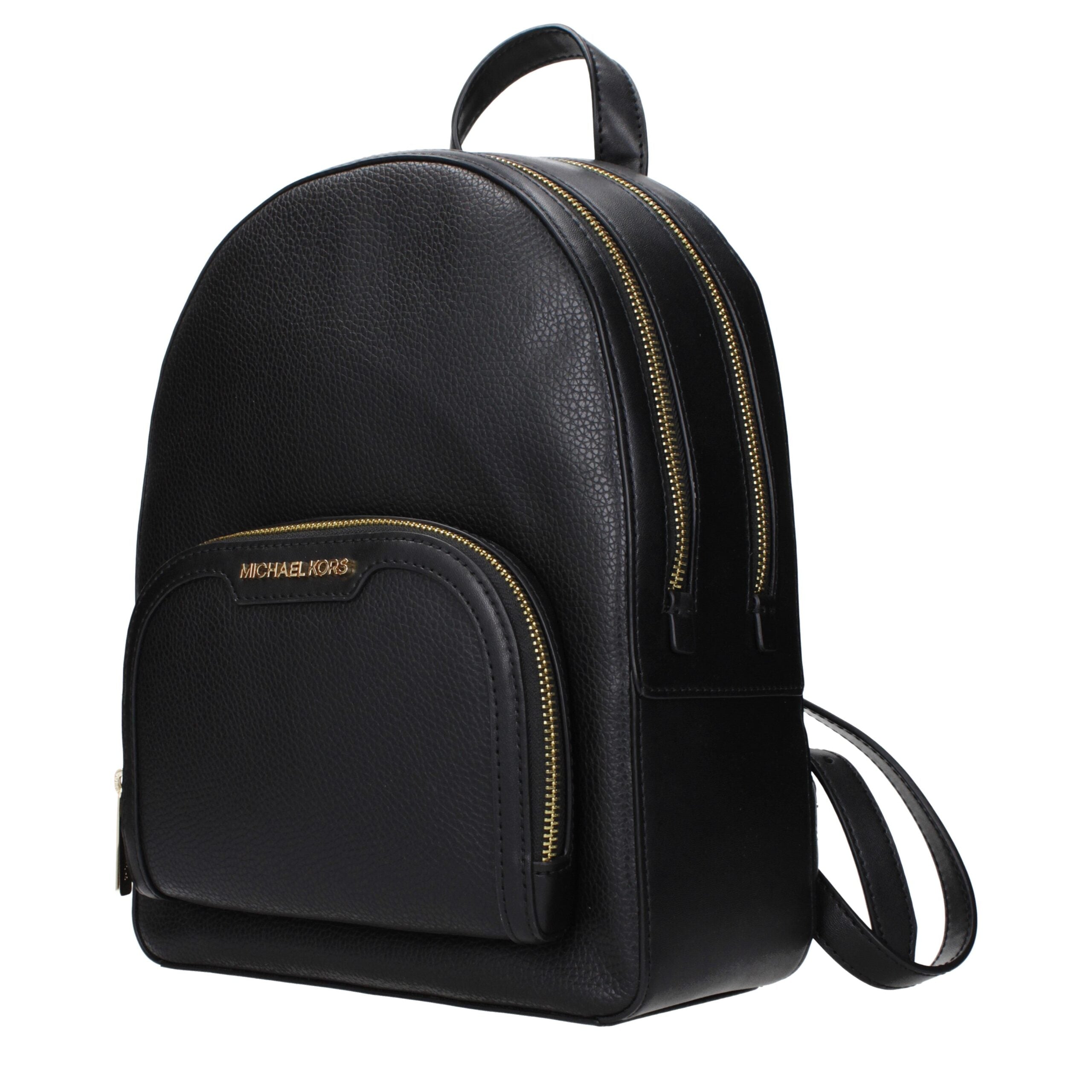 Michael Kors Black Leather Backpacks -   -  Michael Kors.