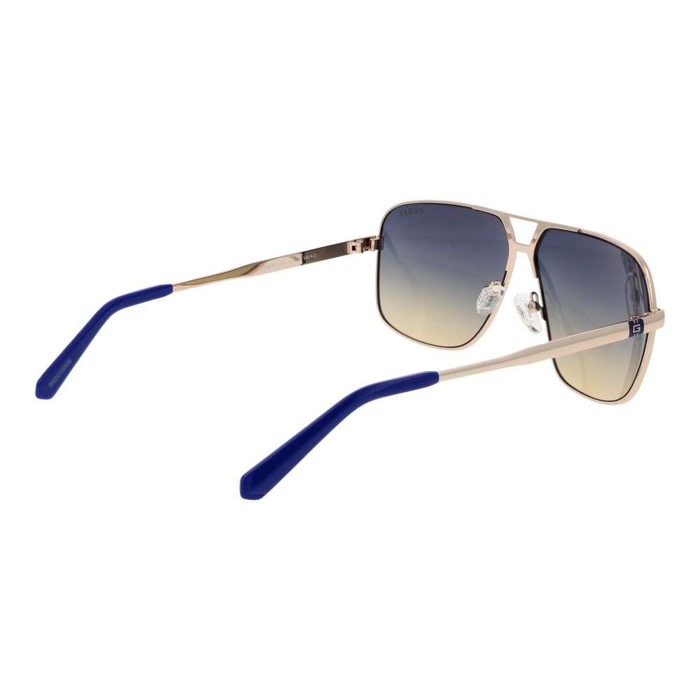 Guess Silver Men Sunglasses -   -  Guess.