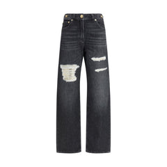 Versace Cut-Out detail Jeans -   -  Versace.