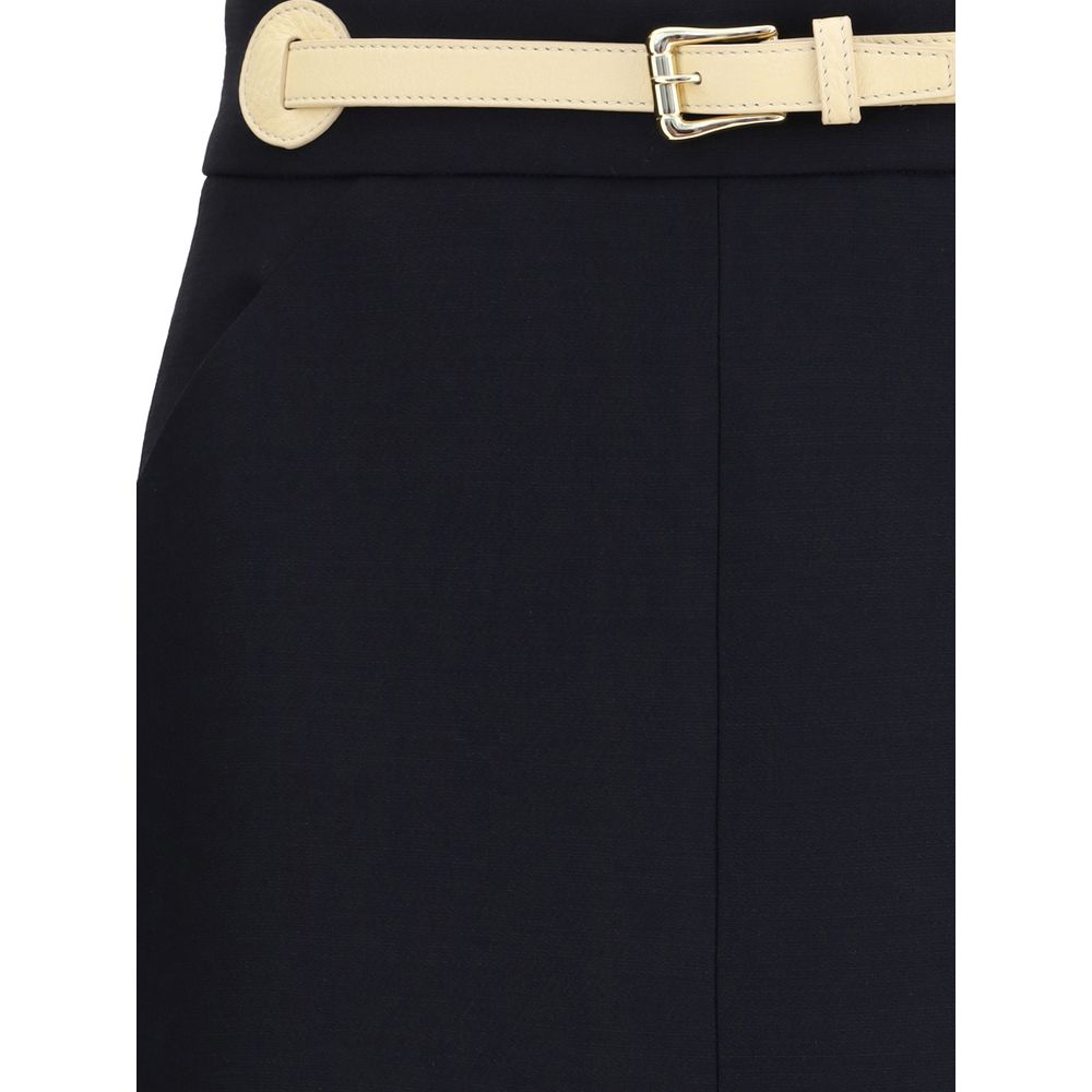 Valentino Belted midi Skirt -   -  Valentino.
