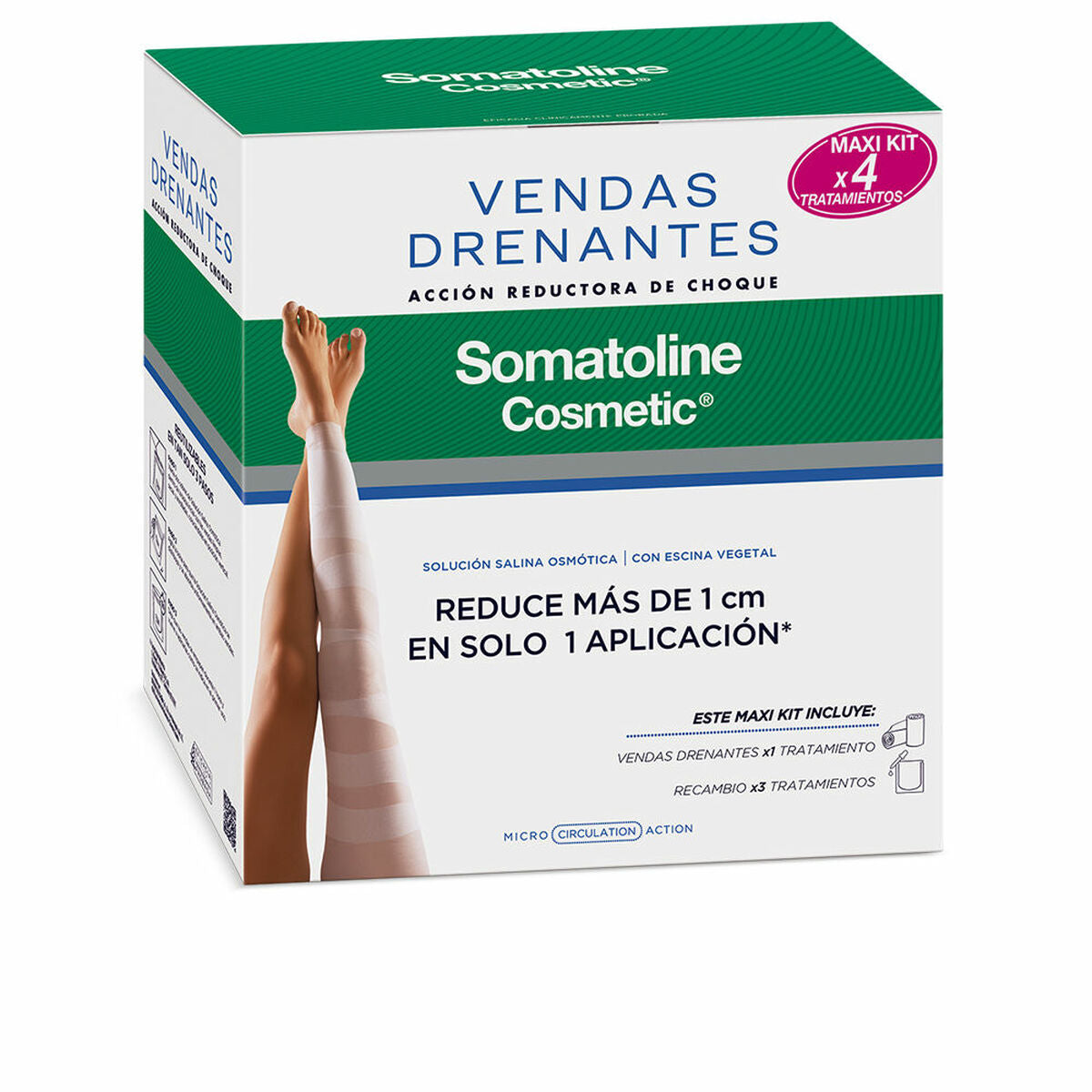 Bandages Somatoline   4 Pieces Draining -  Beauty, Skin care -  Somatoline.