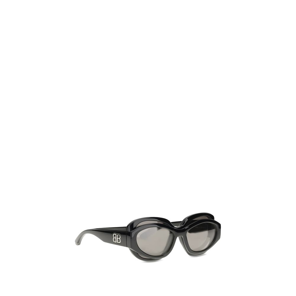 Balenciaga Superbusy Round Sunglasses -   -  Balenciaga.