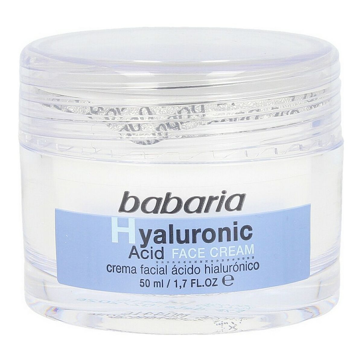 Hydrating Facial Cream Babaria Hyaluronic Acid (50 ml) -  Beauty, Skin care -  Babaria.
