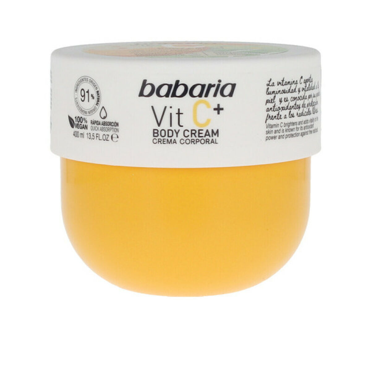 Body Cream Babaria Vitamin C 400 ml -  Beauty, Skin care -  Babaria.