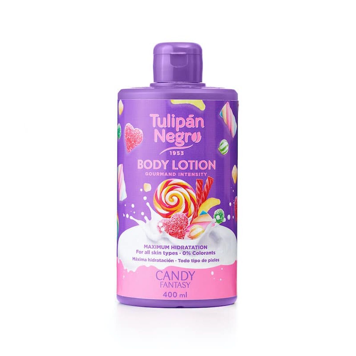 Body Lotion Tulipán Negro Candy Fantasy Purple 400 ml -  Beauty, Skin care -  Tulipán Negro.