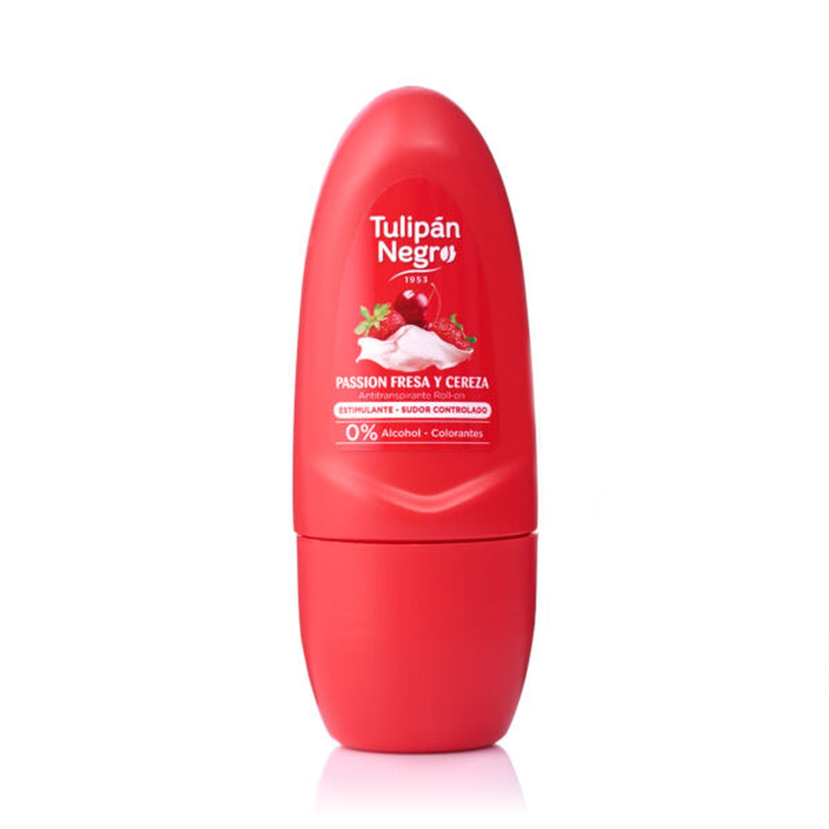 Roll-On Deodorant Tulipán Negro Passion Fresa y Cereza 50 ml -  Beauty, Bathing and personal hygiene -  Tulipán Negro.