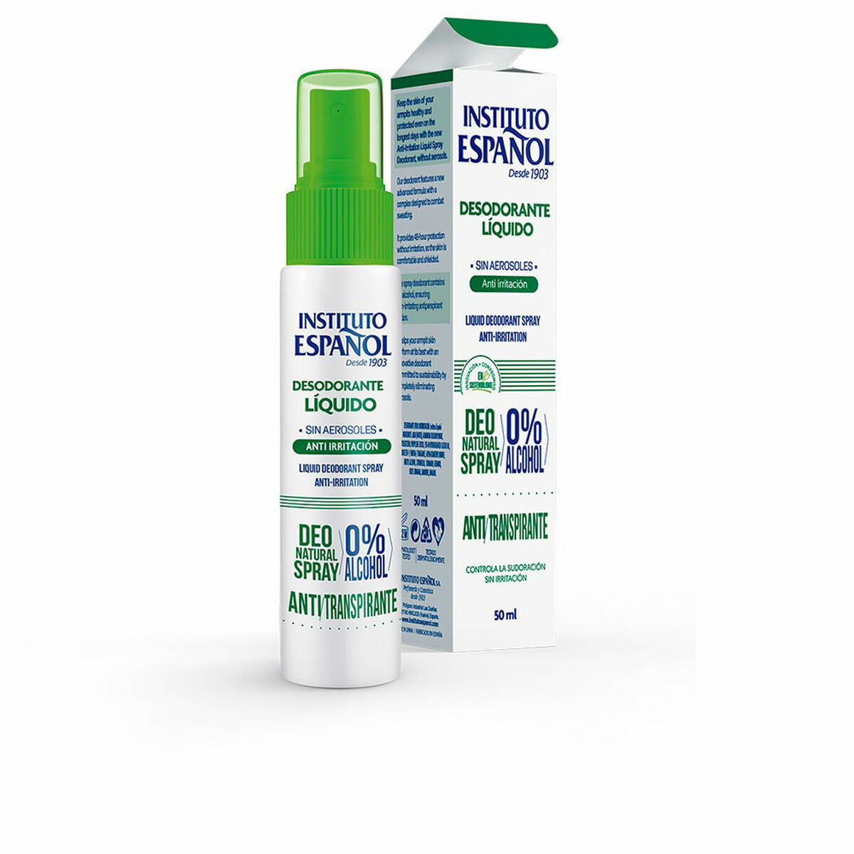 Deodorant Instituto Español ANTI IRRITACIÓN -  Beauty, Bathing and personal hygiene -  Instituto Español.