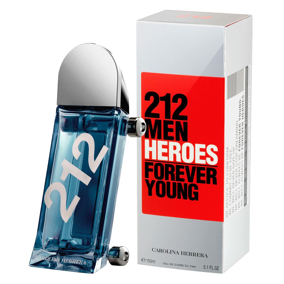 Men's Perfume Carolina Herrera 212 Men Heroes EDT 150 ml -  Beauty, Perfumes and fragrances -  Carolina Herrera.