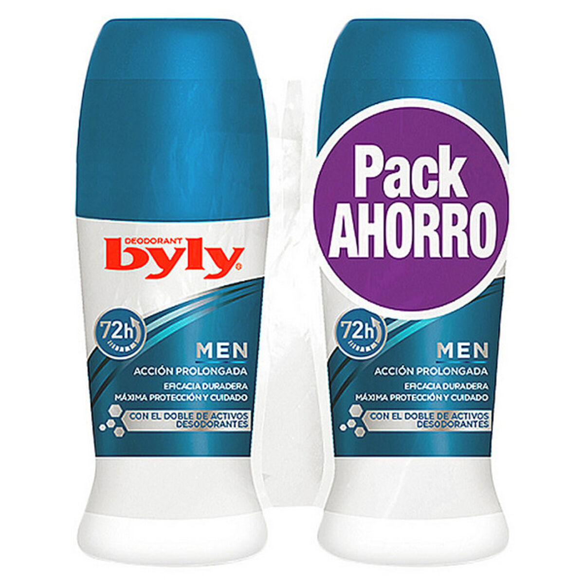 Roll-On Deodorant For Men Byly (2 pcs) -  Beauty, Bathing and personal hygiene -  Byly.