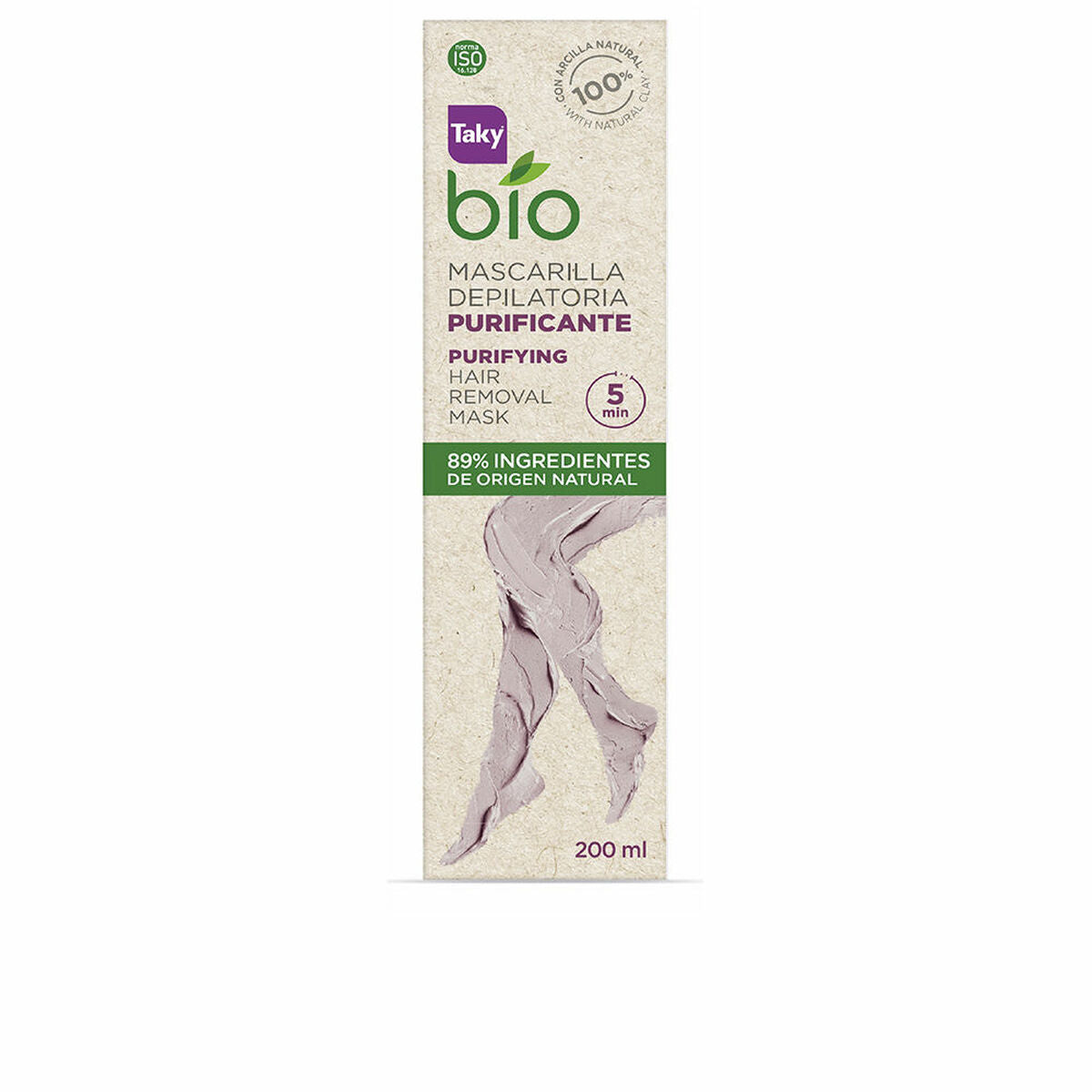 Body Hair Removal Wax Taky Bio Natural 0% Purifying 200 ml -  Beauty, Shaving and hair removal -  Taky.