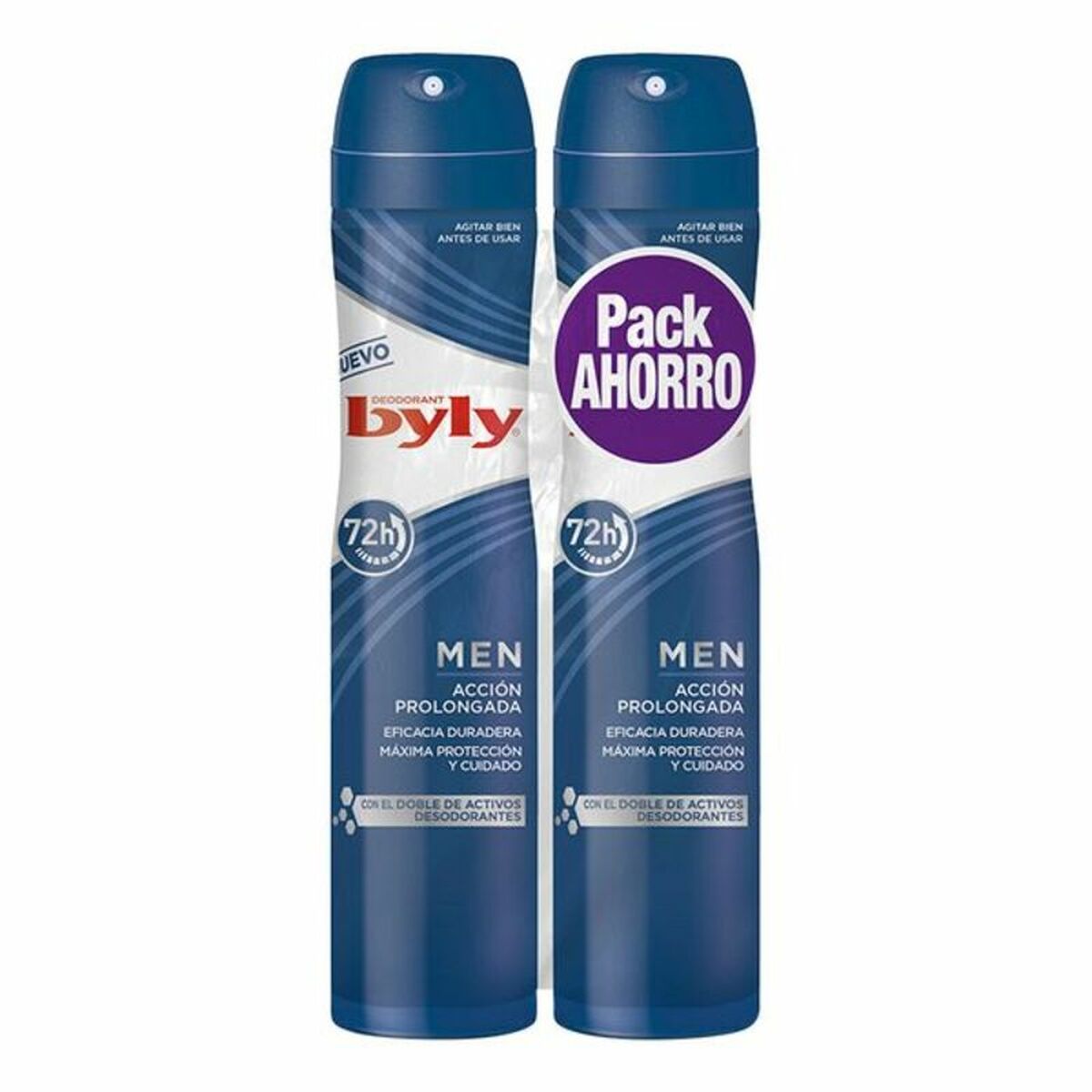 Spray Deodorant For Men Byly (2 uds) -  Beauty, Bathing and personal hygiene -  Byly.