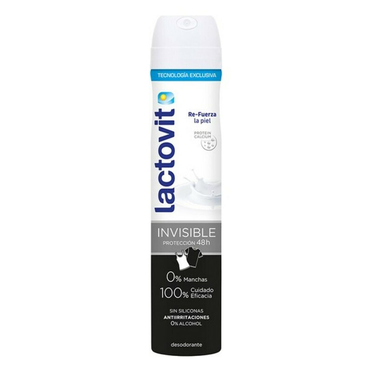 Spray Deodorant Invisible Antimanchas Lactovit (200 ml) -  Beauty, Bathing and personal hygiene -  Lactovit.
