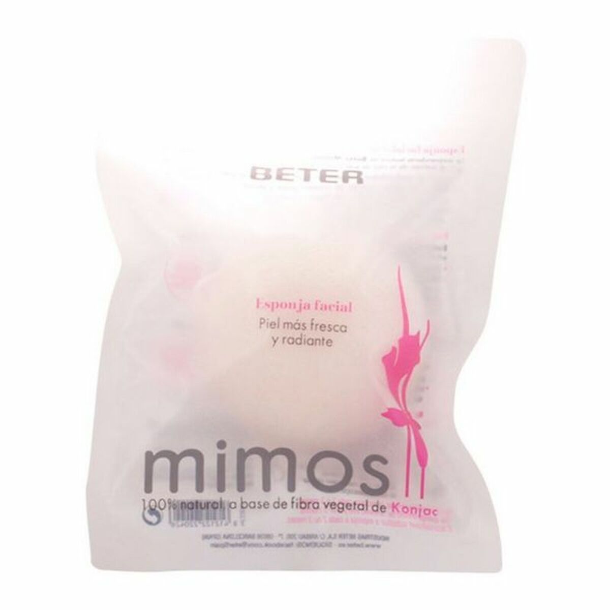 Face Sponge Beter Konjac Esponja (1 Unit) -  Beauty, Utensils and accessories -  Beter.