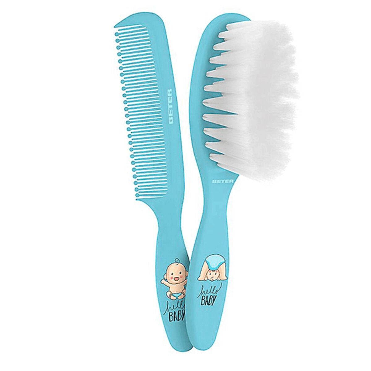 Child's Hairedressing Set Beter Peine Bebe Azul 2 Pieces (2 Units) -  Beauty, Hair care -  Beter.