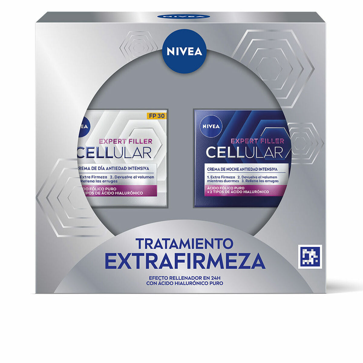 Make-Up Set Nivea CELLULAR FILLER 2 Pieces -  Beauty, Utensils and accessories -  Nivea.