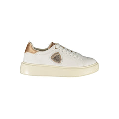 Blauer White Leather Women Sneaker -   -  Blauer.