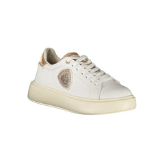 Blauer White Leather Women Sneaker -   -  Blauer.