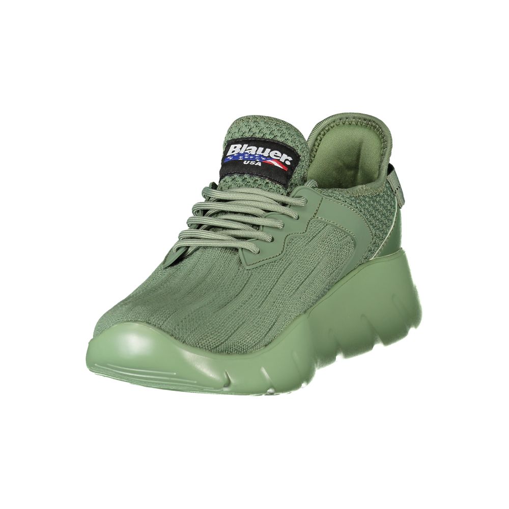 Blauer Green Polyester Men Sneaker -   -  Blauer.