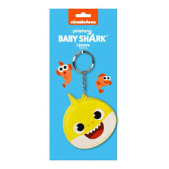 Keychain Baby Shark Beach Day Yellow -  Car and motorbike, Products for enthusiasts -  Baby Shark.