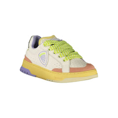 Blauer White Leather Women Sneaker -   -  Blauer.