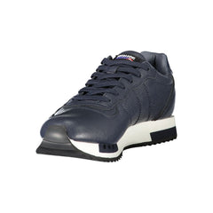 Blauer Blue Leather Men Sneaker -   -  Blauer.