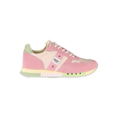 Blauer Pink Leather Women Sneaker -   -  Blauer.