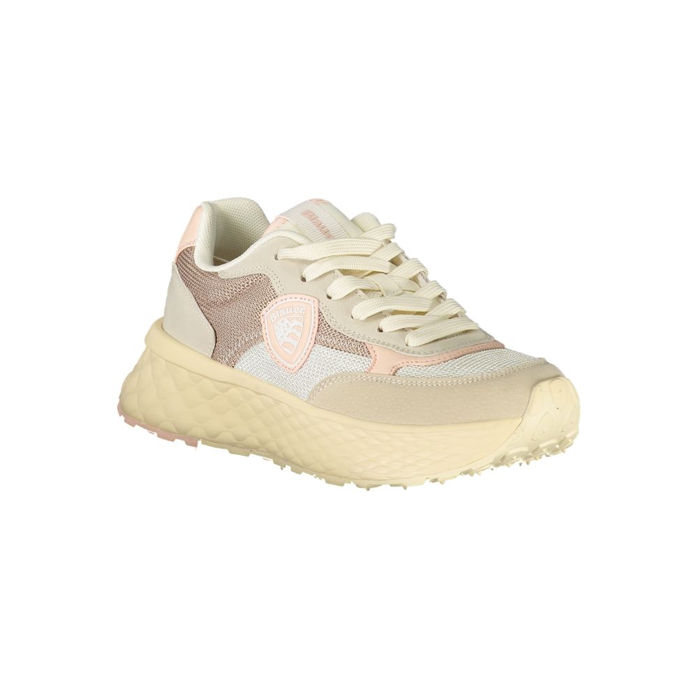 Blauer Beige Polyester Women Sneaker -   -  Blauer.