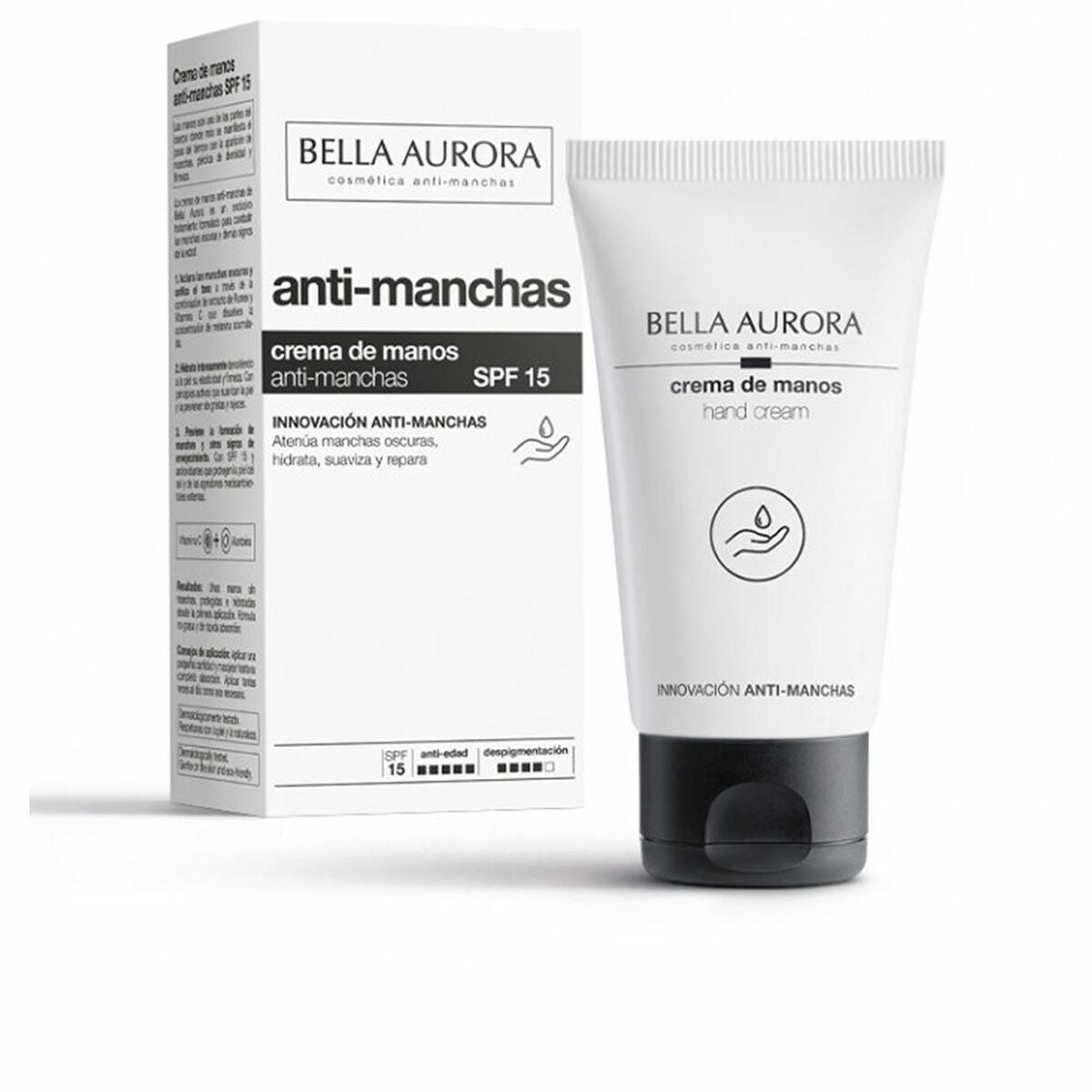 Anti-Brown Spot Hand Cream M7 Bella Aurora 75 ml -  Beauty, Skin care -  Bella Aurora.
