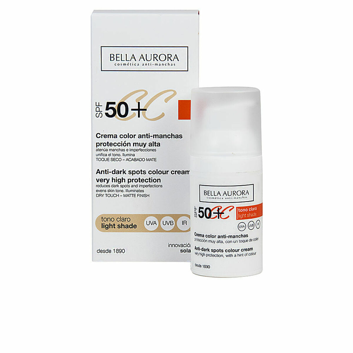 Anti-Brown Spot Cream Bella Aurora 2526113 Light Tone 30 ml -  Beauty, Skin care -  Bella Aurora.