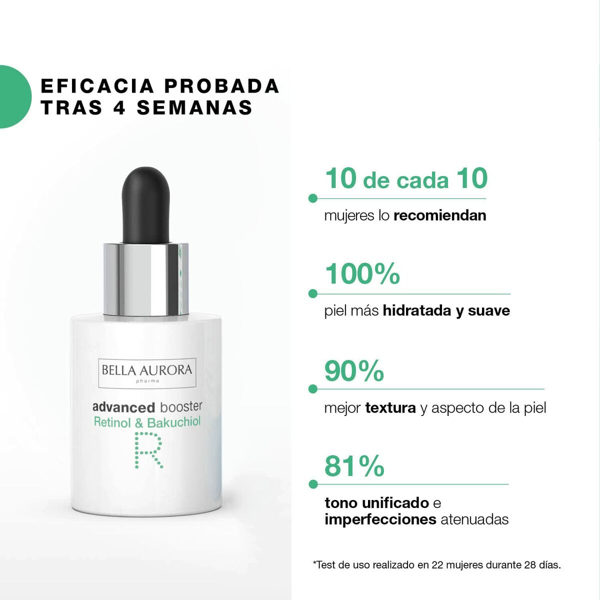 Anti-Ageing Serum Bella Aurora Advanced Booster Retinol 30 ml -  Beauty, Skin care -  Bella Aurora.