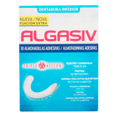 Adhesive Denture Pads Algasiv ALGASIV INFERIOR (30 uds) -  Health and personal care, Oral care -  Algasiv.