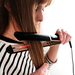 Ceramic Hair Straighteners Dcook Gallery Black 45 W Infrared -  Beauty, Hair care -  DCOOK.