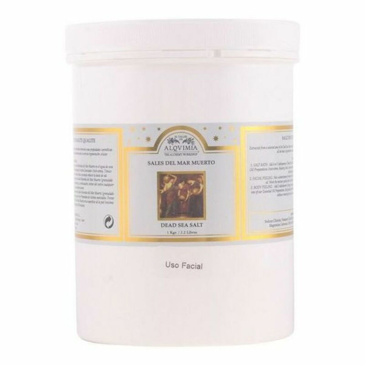 Facial Dead Sea Salts Alqvimia (1 kg) -  Beauty, Bathing and personal hygiene -  Alqvimia.