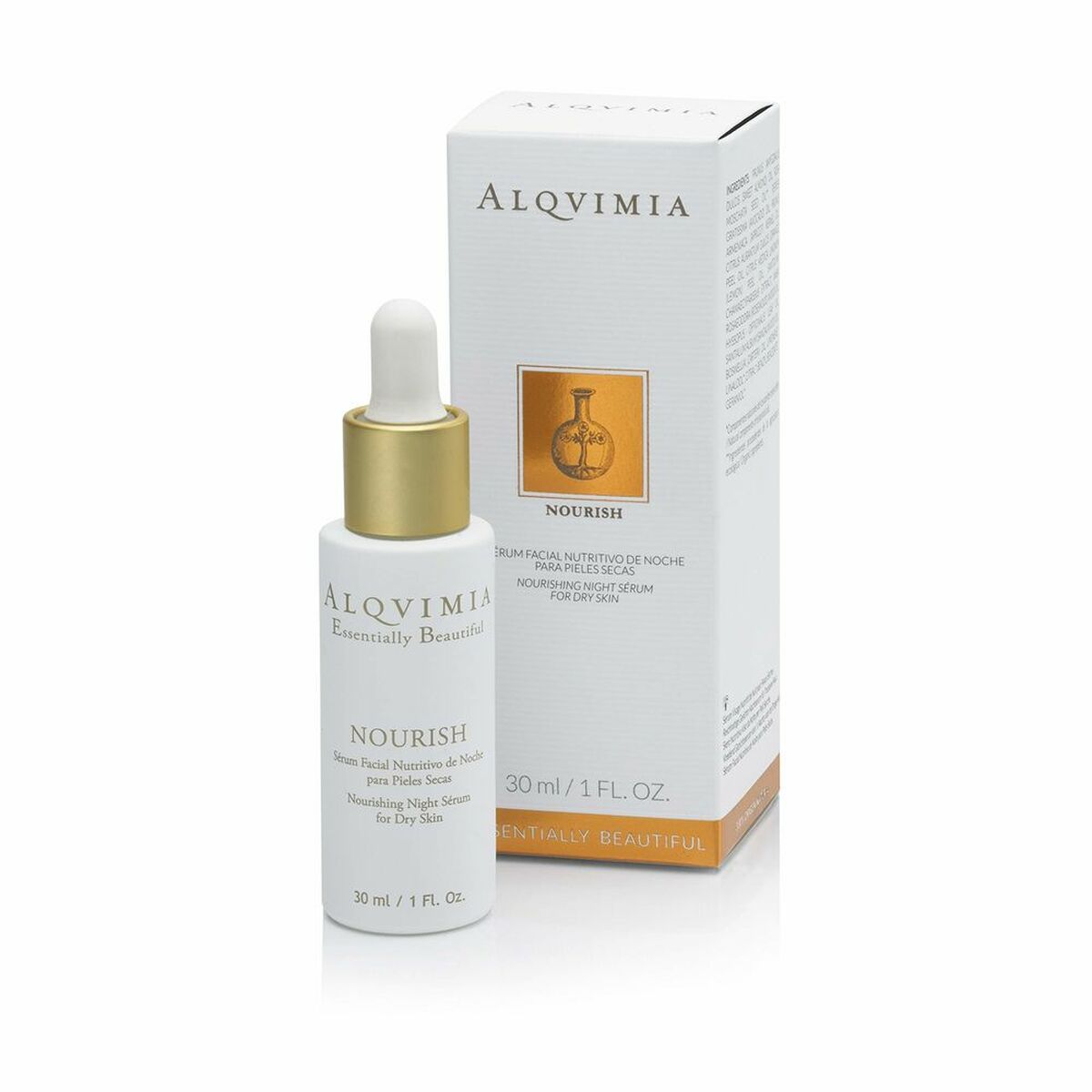 Restorative Night Serum Nourish Alqvimia (30 ml) -  Beauty, Skin care -  Alqvimia.