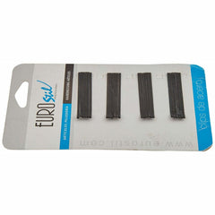 Hair Clips Eurostil 24 Clips 50 mm Black (24 pcs) -  Beauty, Hair care -  Eurostil.