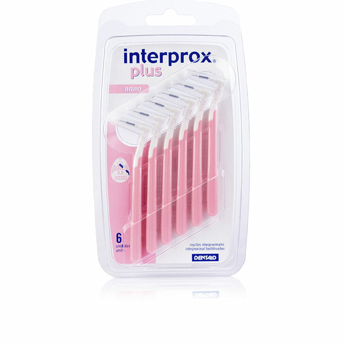 Interdental brushes Interprox   0,6 mm Pink (6 Units) -  Health and personal care, Oral care -  Interprox.