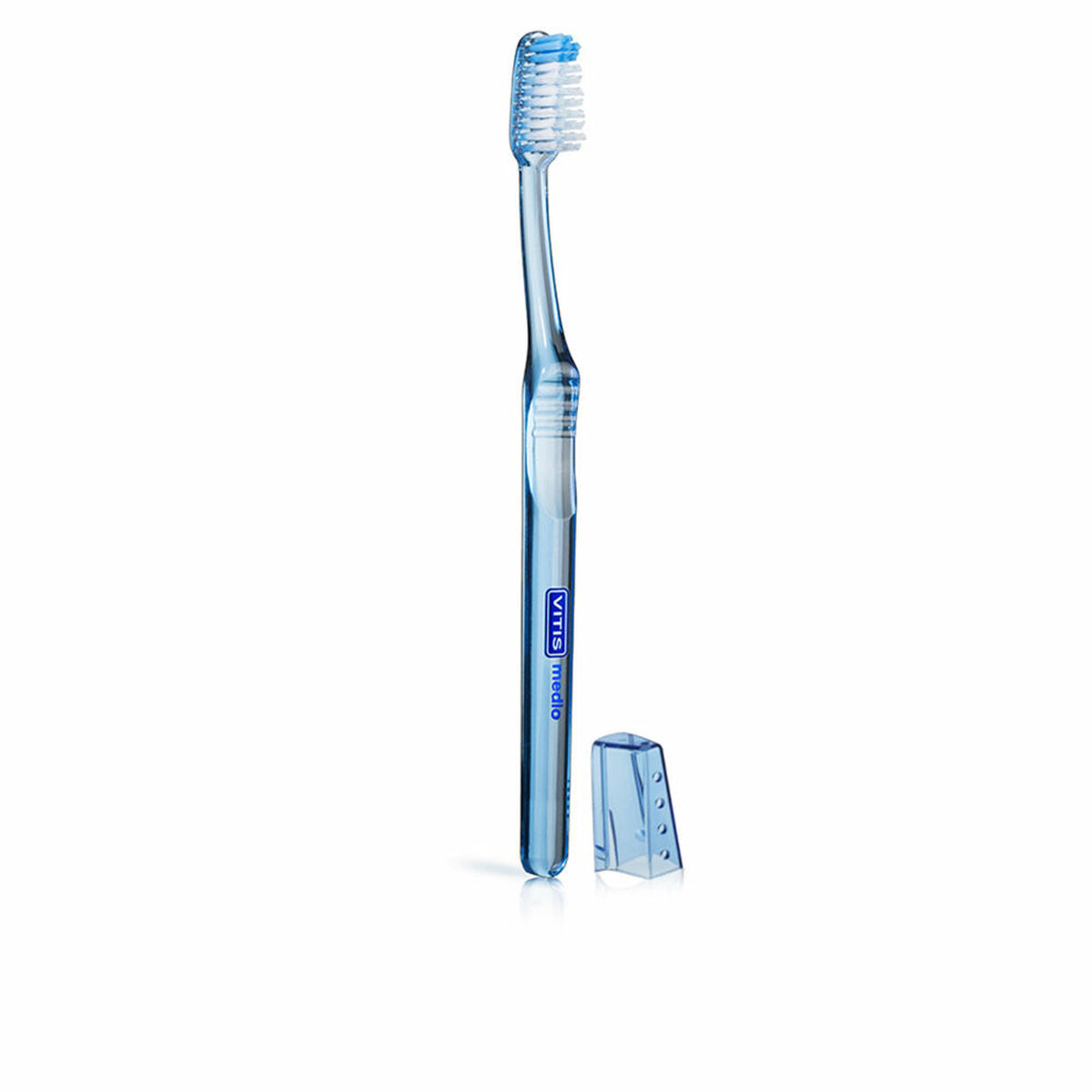 Toothbrush Vitis   Medium Blue -  Health and personal care, Oral care -  Vitis.