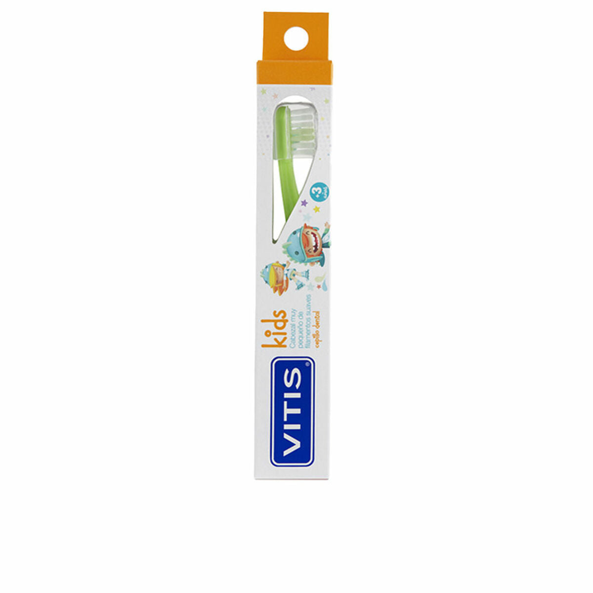 Toothbrush Vitis Kids Green -  Health and personal care, Oral care -  Vitis.
