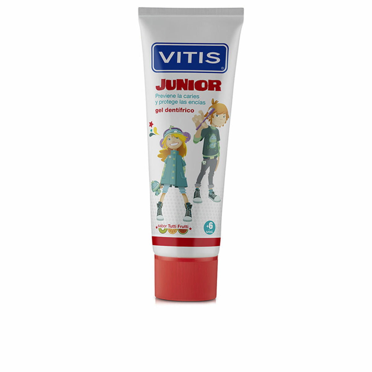 Toothpaste Vitis Junior Fruits 75 ml -  Health and personal care, Oral care -  Vitis.