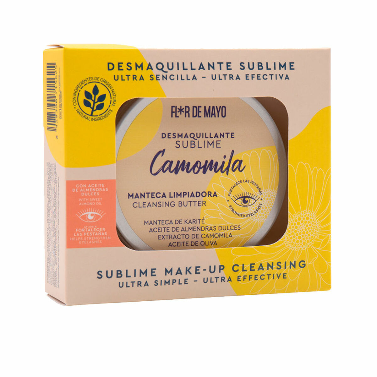 Facial Make Up Remover Flor de Mayo Sublime Camomila 80 g Cleaner Camomile -  Beauty, Skin care -  Flor de Mayo.