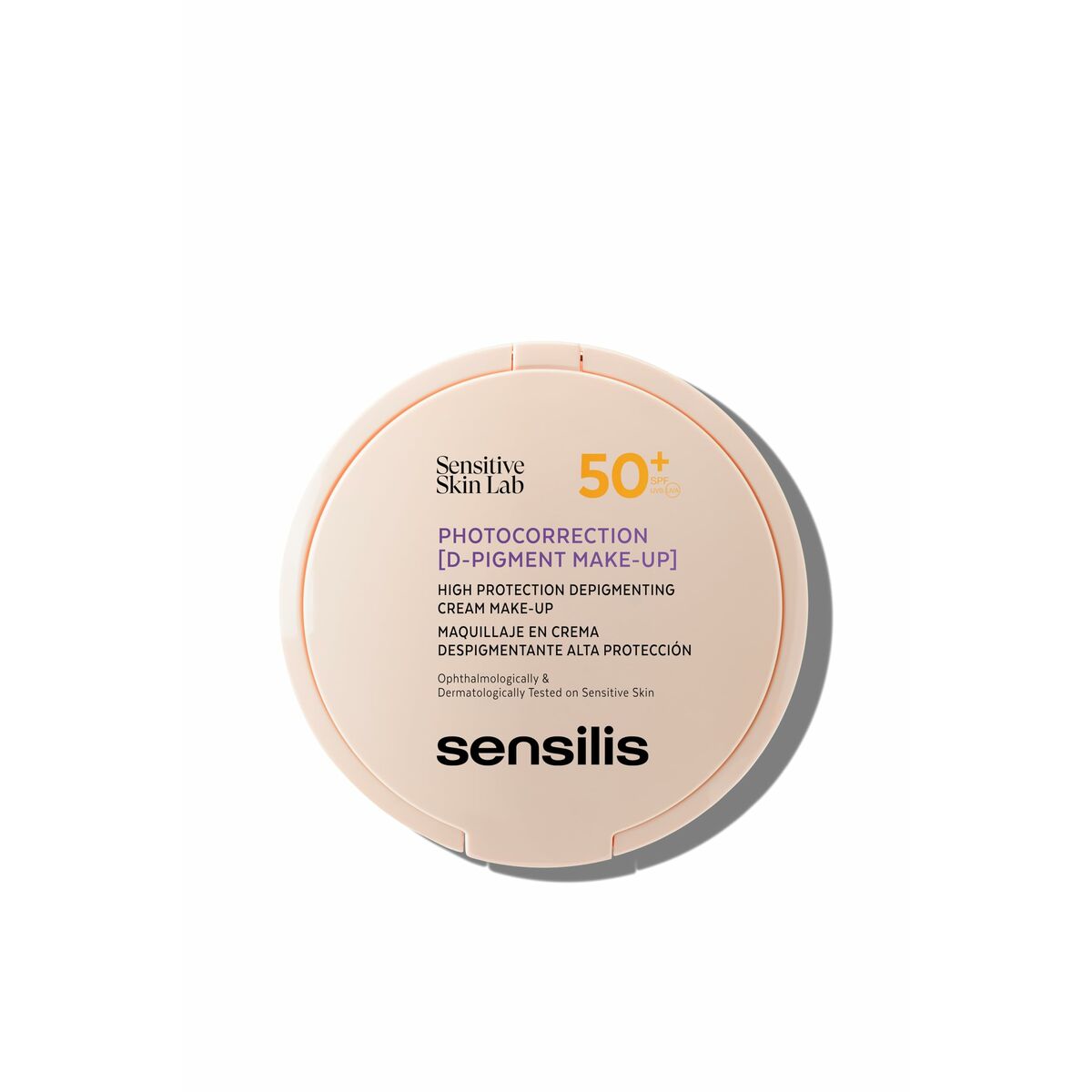Make-up Effect Hydrating Cream Sensilis Photocorrection [D-Pigment Make-Up] Nº 02 Spf 50 10 g -  Beauty, Make-up -  Sensilis.