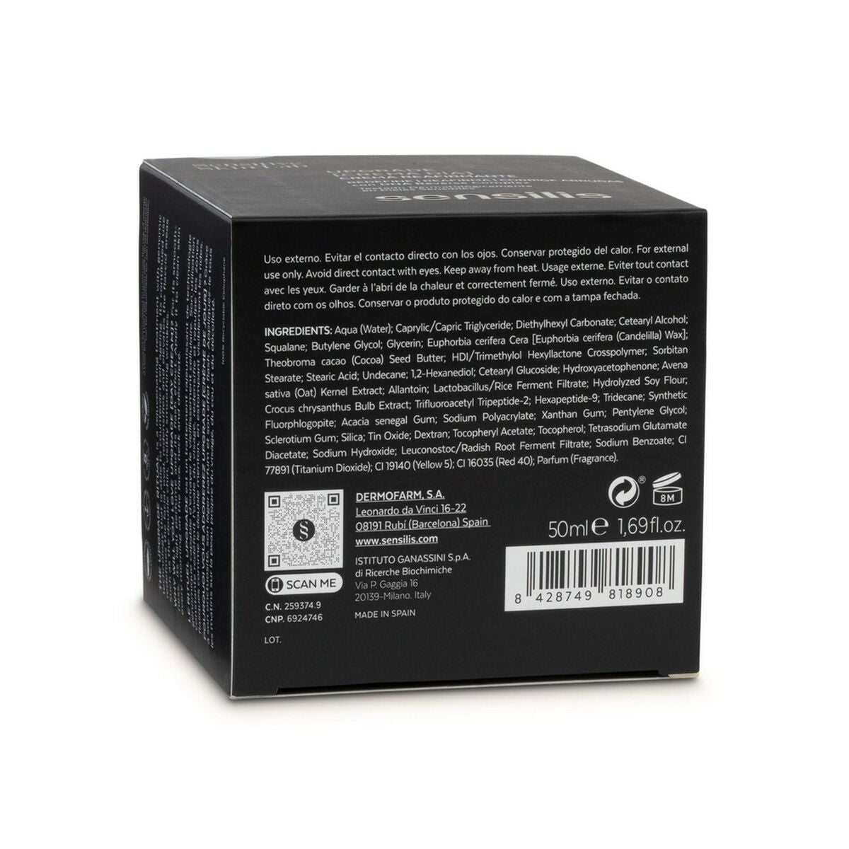 Day Cream Sensilis Upgrade Firming (50 ml) -  Beauty, Skin care -  Sensilis.