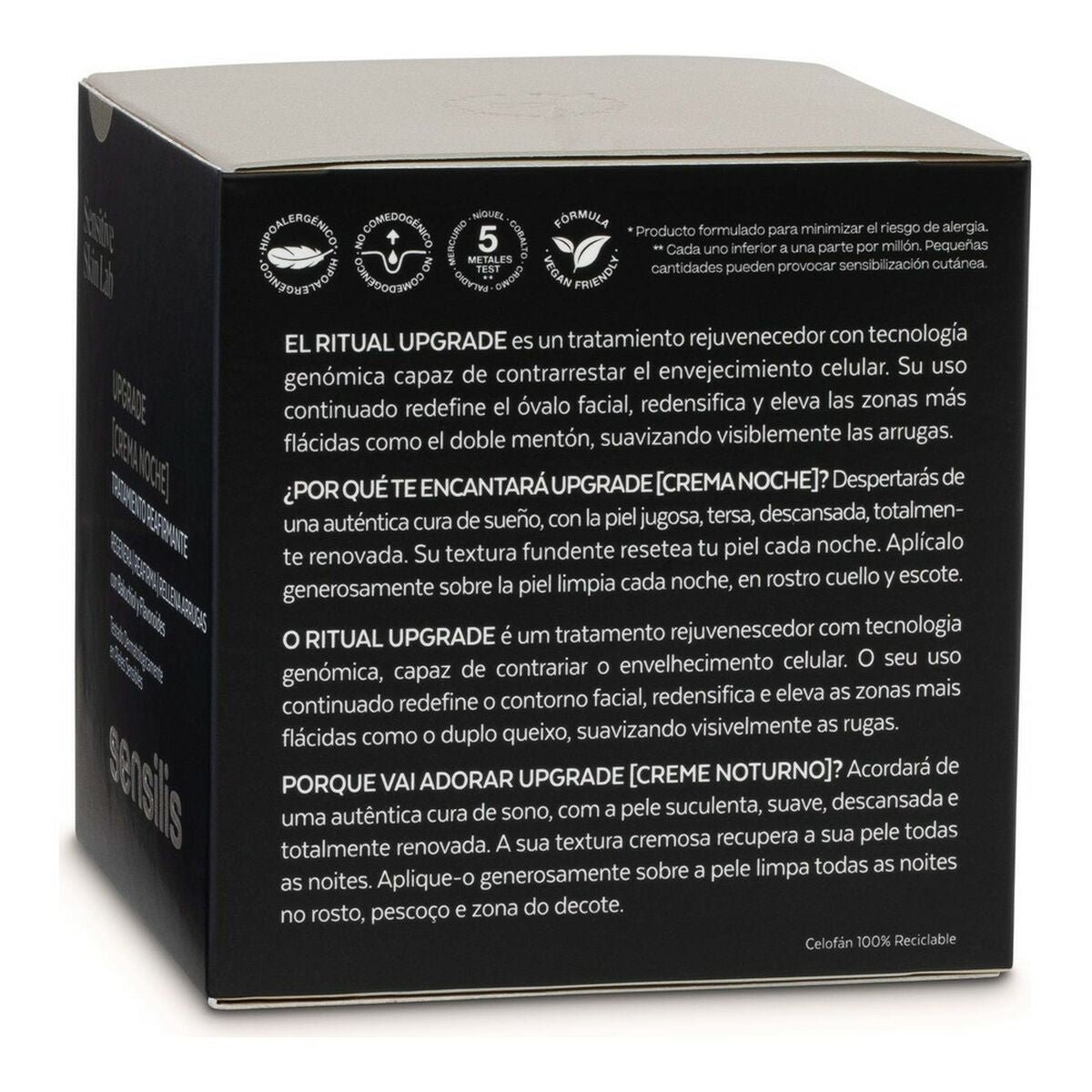 Anti-Ageing Night Cream Sensilis Upgrade Firming 50 ml -  Beauty, Skin care -  Sensilis.