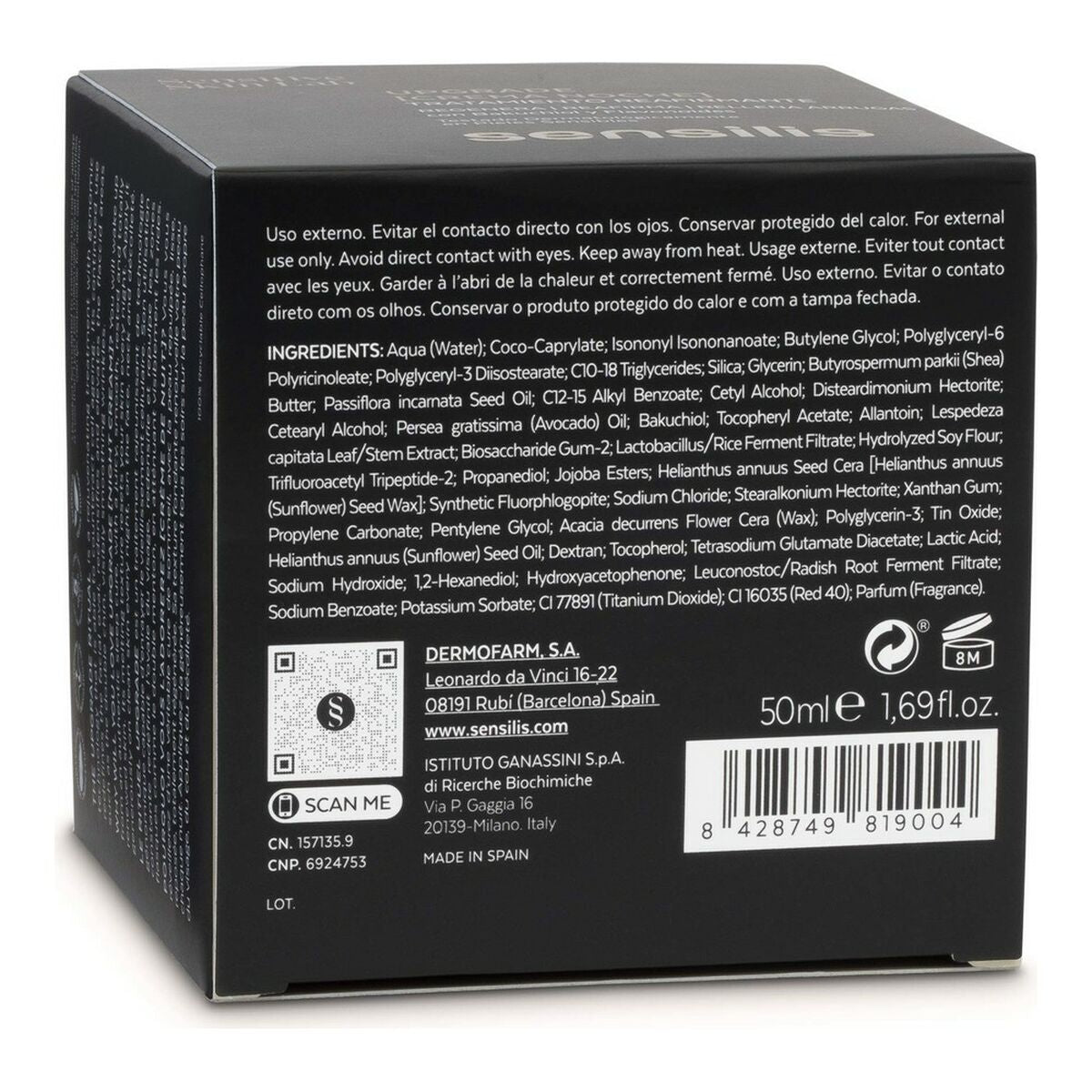 Anti-Ageing Night Cream Sensilis Upgrade Firming 50 ml -  Beauty, Skin care -  Sensilis.