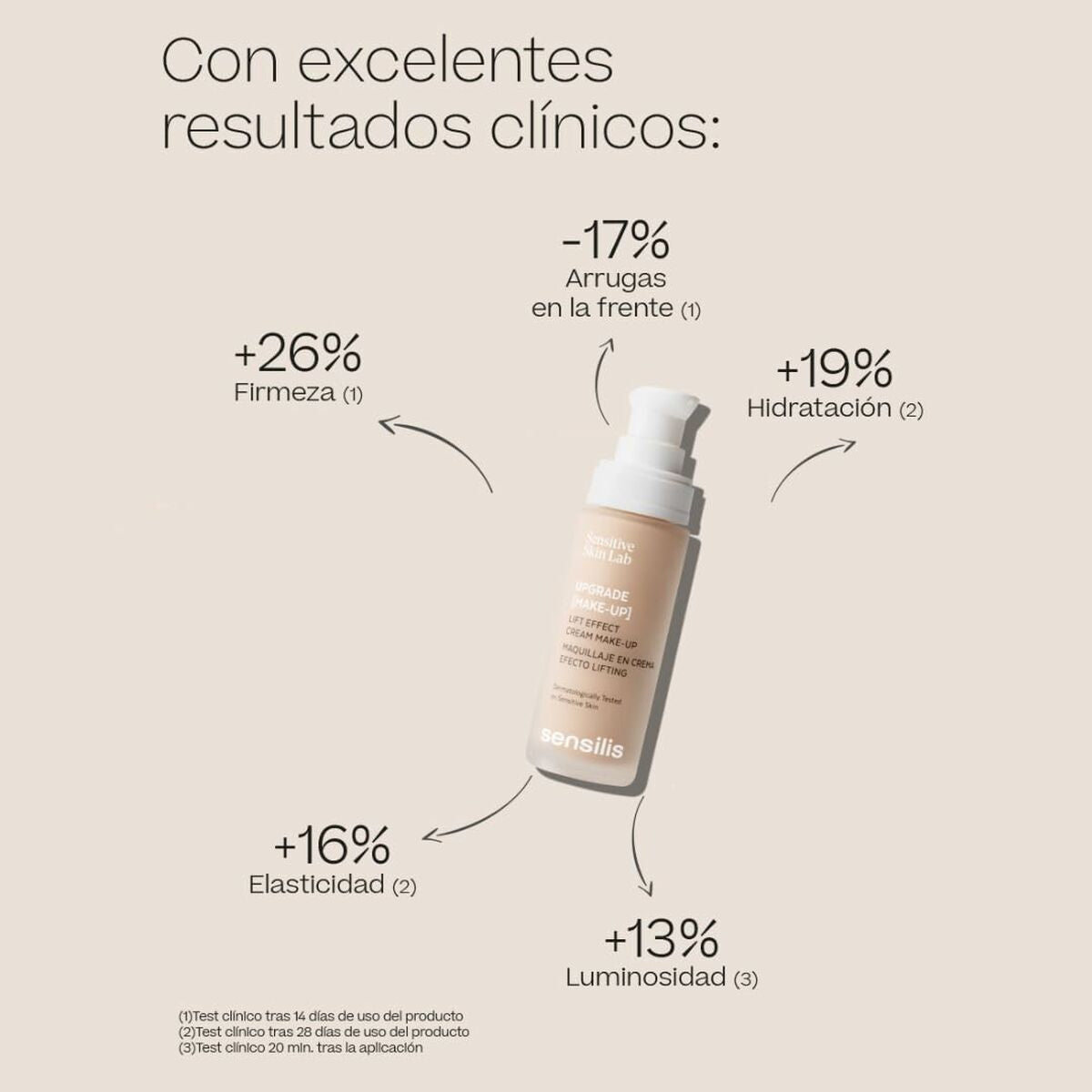 Crème Make-up Base Sensilis Upgrade [Make-Up] Nº 02 Miel rose 30 ml -  Beauty, Make-up -  Sensilis.