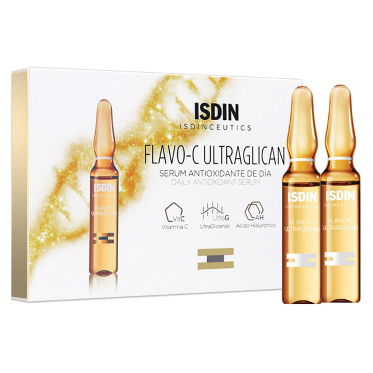 Antioxidant Serum Ultraglican Isdin Isdinceutics (10 uds) 2 ml -  Beauty, Skin care -  Isdin.