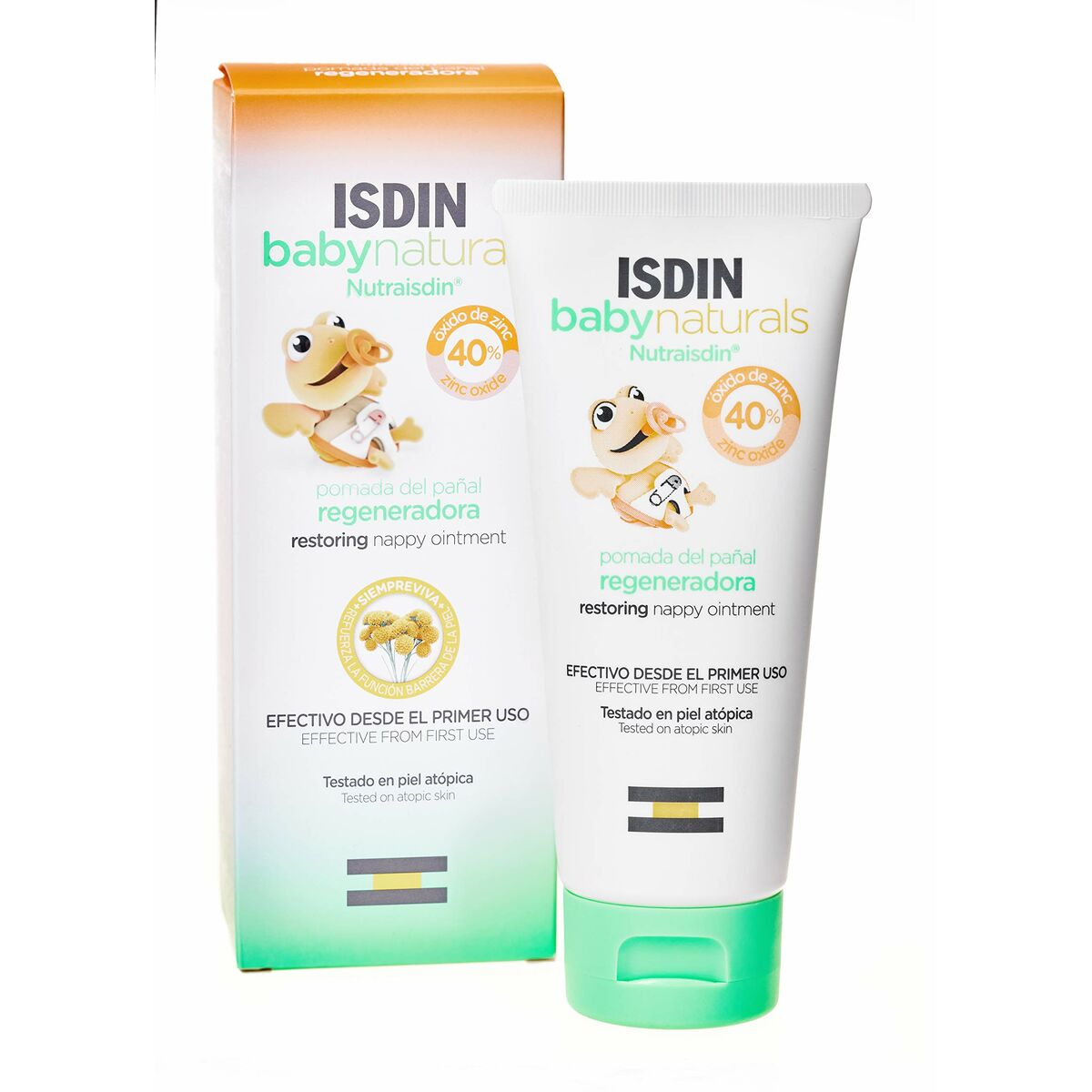 Protective Nappy Cream Isdin Baby NaturalsZN40 100 ml -  Baby, Hygiene and care -  Isdin.