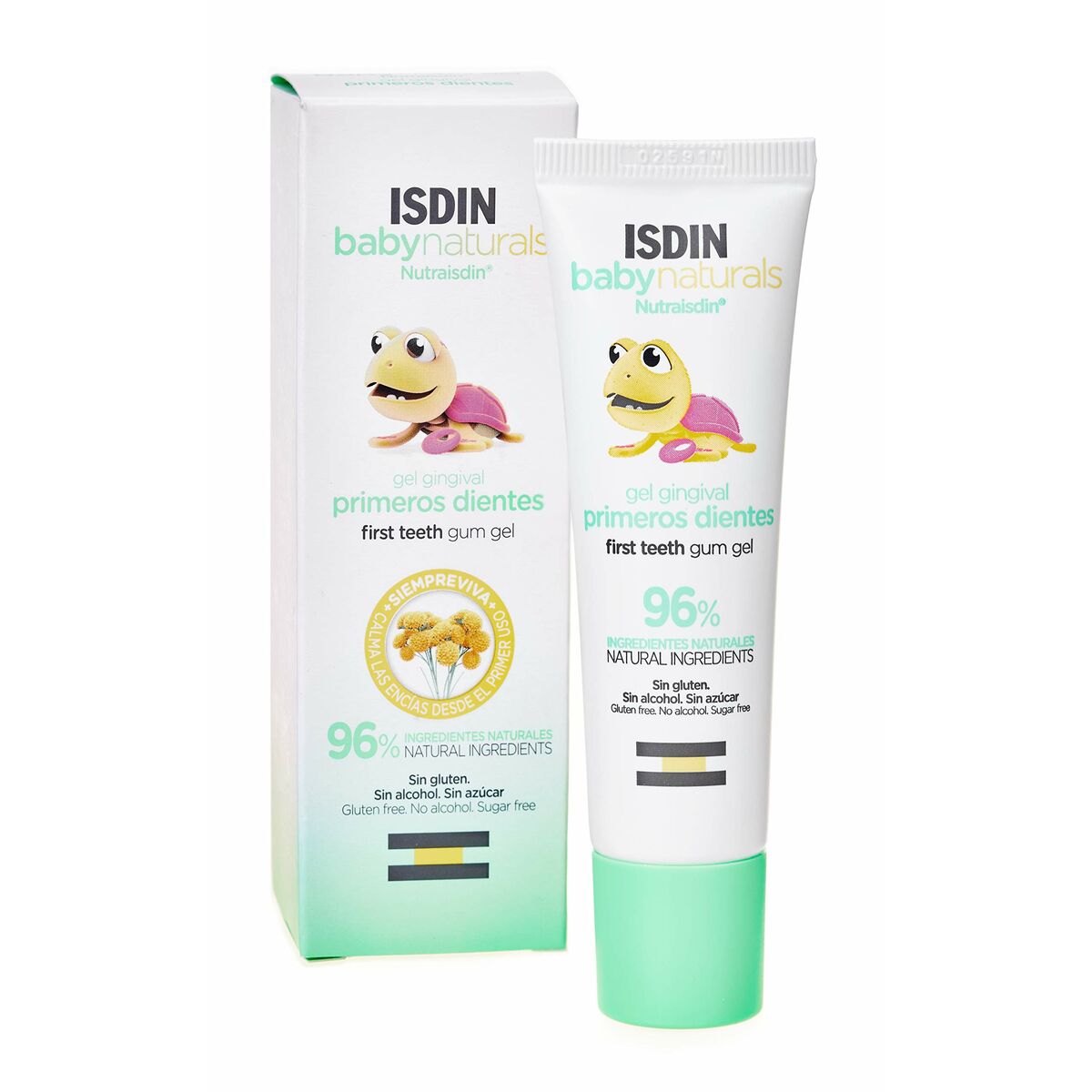 Teething gel Isdin Baby Naturals First teeth 30 ml -  Baby, Hygiene and care -  Isdin.