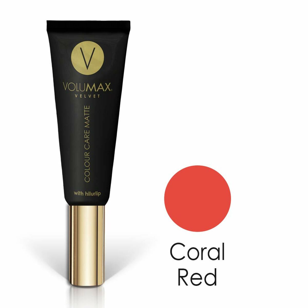 Coloured Lip Balm Volumax Coral Red Velvet Matt 7,5 ml -  Beauty, Skin care -  Volumax.