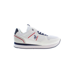 U.S. POLO ASSN. White Polyester Men Sneaker -   -  U.S. POLO ASSN..